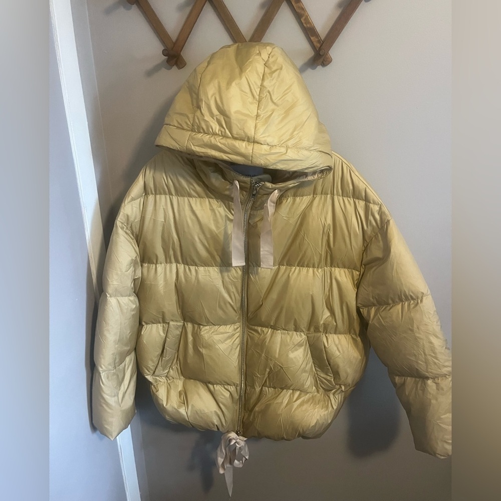 Stand Studio down filled puffer hooded jacket oversize size S-XL see measurement - Picture 2 of 11